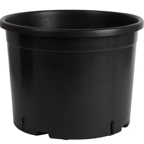 Round plant pot - round, heavy
