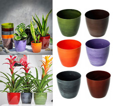 Flower Pots 6 Colours 4 sizes