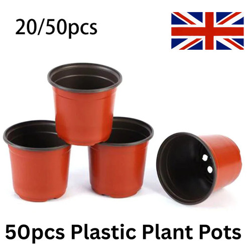 50pcs plastic plant pots small - plastic,