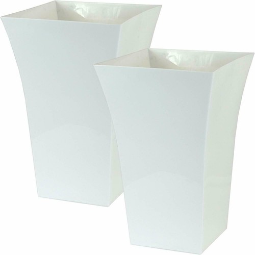 Large white square plant - 2, x