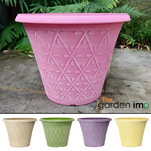 Plastic round garden - round,