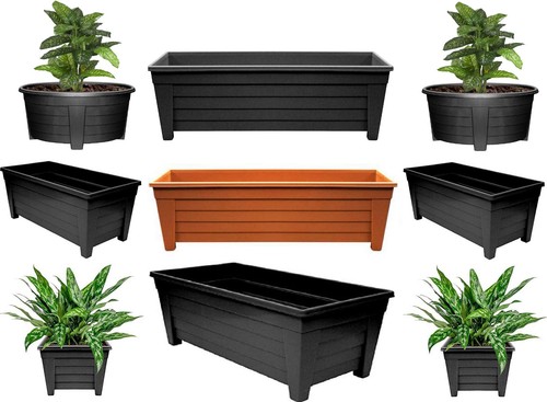 Long trough 55cm plant - trough, pot