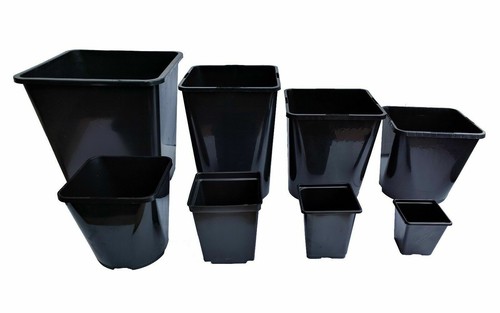 Square plant pot 3 - pot,